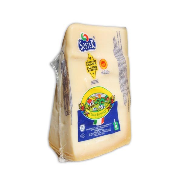 GRANA PADANO DOP 18M. CUÑAS 1KG
