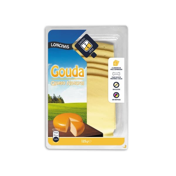 GOUDA LONCHAS 125G
