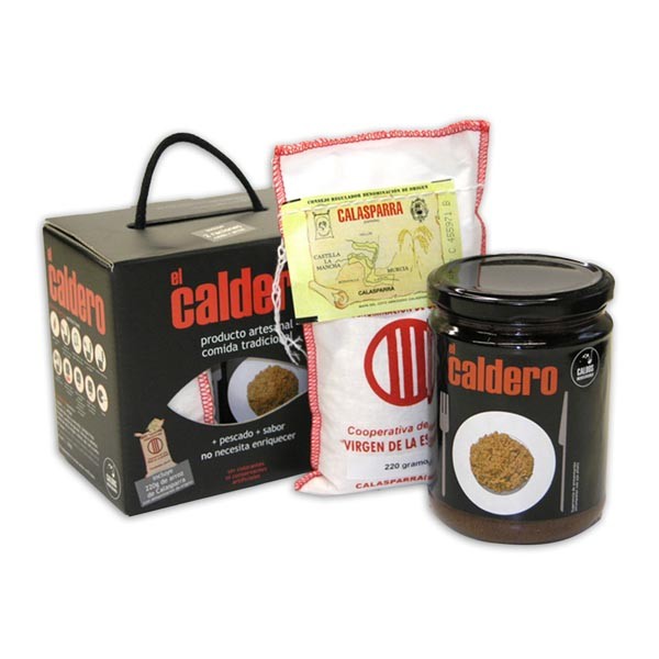 EL CALDERO: ARROZ DE CALASPARRA + CALDO