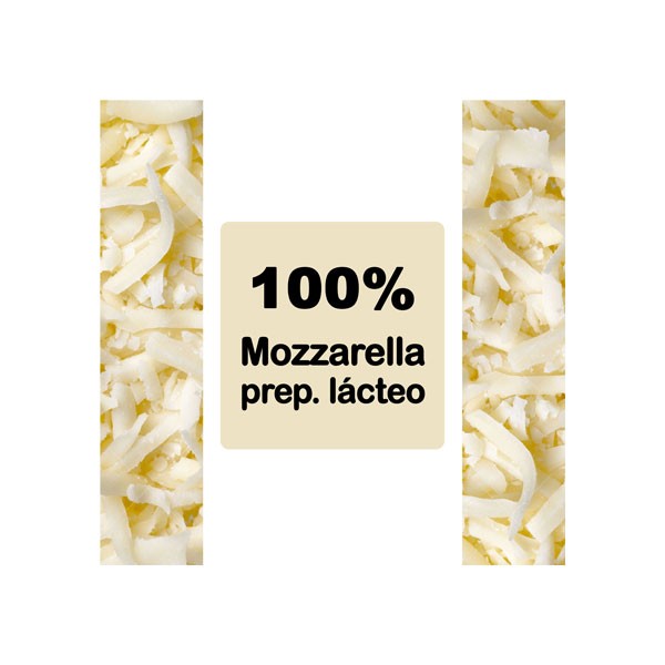 PREP. LÁCTEO MOZZARELLA RALLADO CASERO