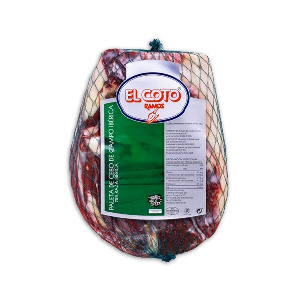 PALETA IBÉRICA DE CEBO DE CAMPO DESHUESADA