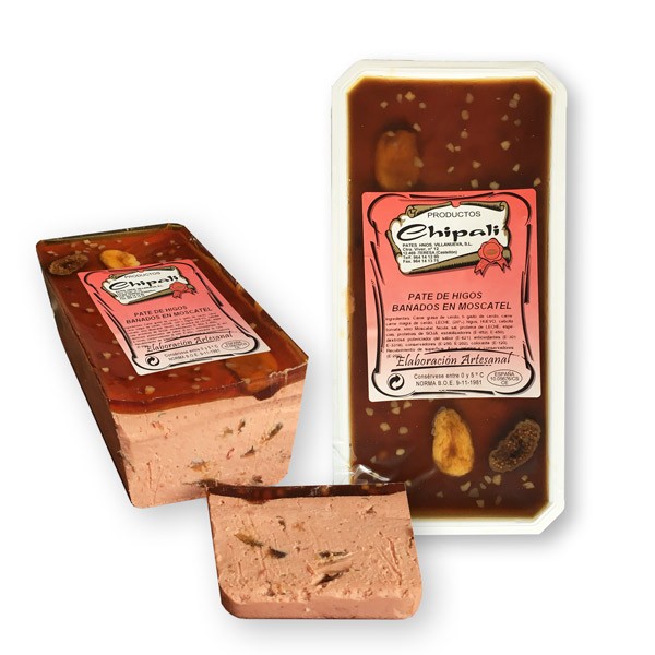 PATÉ DE HIGOS BAÑADOS EN MOSCATEL