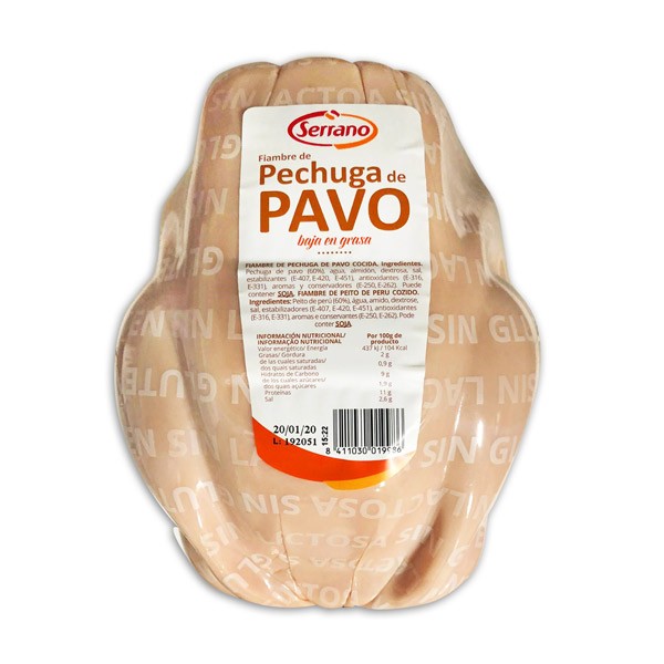 FIAMBRE DE PECHUGA DE PAVO